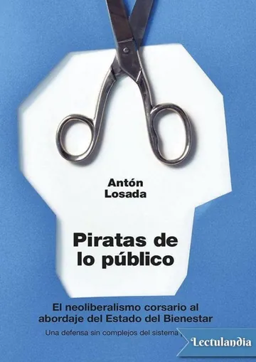 Piratas de lo público de Antón Losada, portada del libro