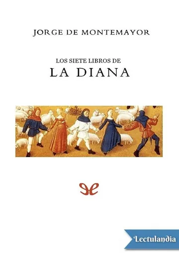 Los siete libros de Diana de Jorge De Montemayor, portada del libro