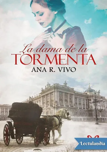 La dama de la tormenta de Ana R. Vivo, portada del libro