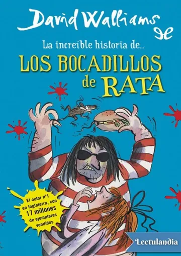 Los bocadillos de rata de David Walliams, portada del libro