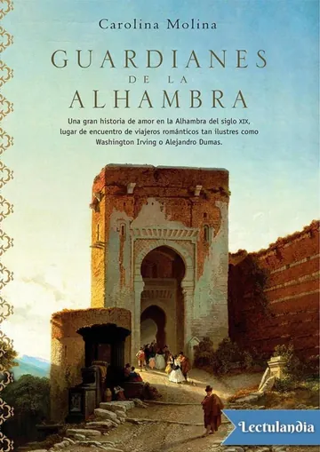 Guardianes de la Alhambra de Carolina Molina, portada del libro