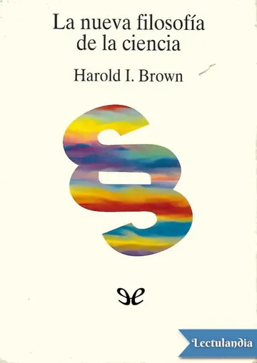 La nueva filosofía de la ciencia de Harold I. Brown, portada del libro
