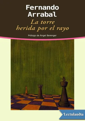 La torre herida por el rayo de Fernando Arrabal, portada del libro