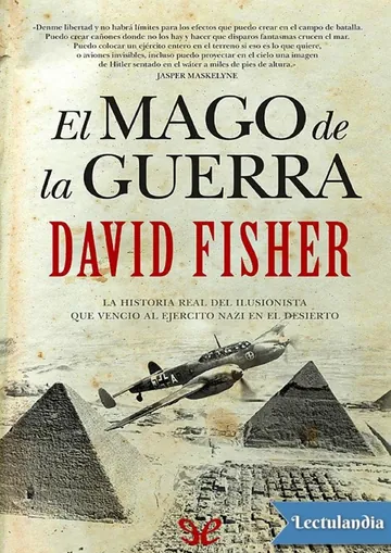 El mago de la guerra de David Fisher, portada del libro