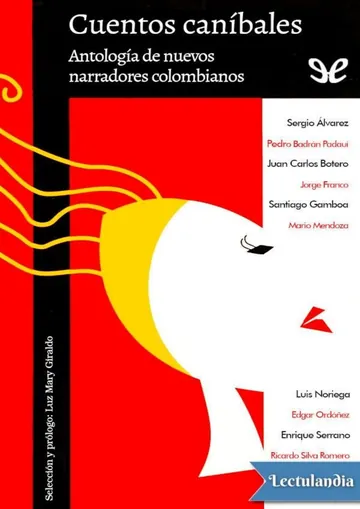 Cuentos caníbales de AA. VV., portada del libro