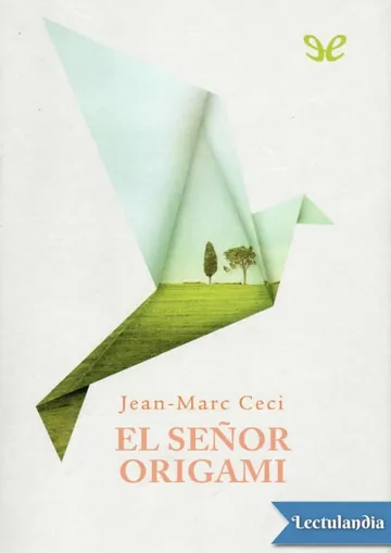 El señor Origami de Jean-Marc Ceci, portada del libro