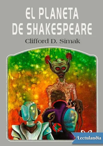 El planeta de Shakespeare de Clifford D. Simak, portada del libro
