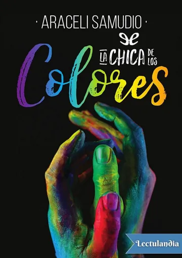 La chica de los colores de Araceli Samudio, portada del libro