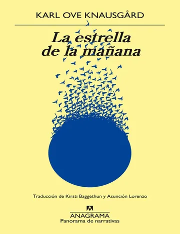 La estrella de la manana de Karl Ove Knausgård, portada del libro