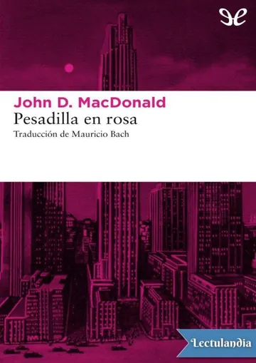 Pesadilla en rosa de John D. MacDonald, portada del libro