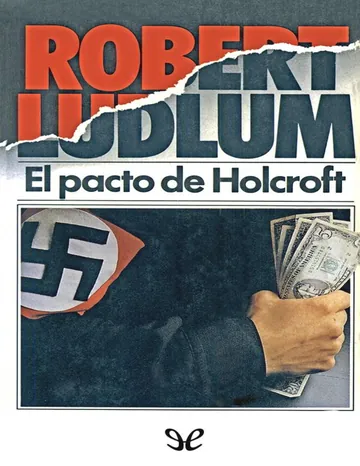 El pacto de Holcroft de Robert Ludlum, portada del libro