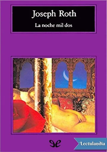 La noche mil dos de Joseph Roth, portada del libro