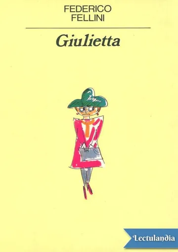 Giulietta de Federico Fellini, portada del libro