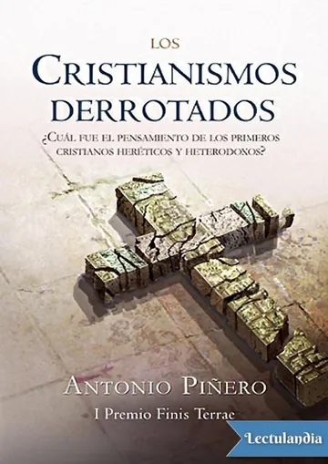 Los Cristianismos derrotados de Antonio Piñero Sáenz, portada del libro