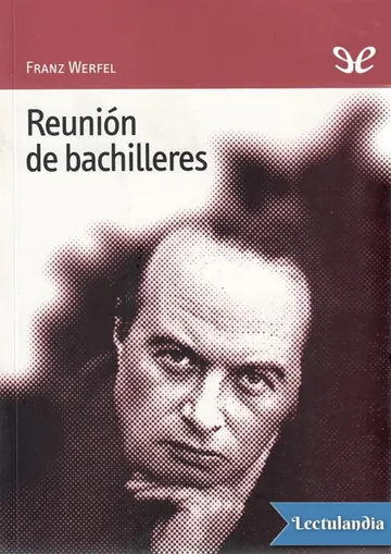 Reunión de bachilleres de Franz Werfel, portada del libro