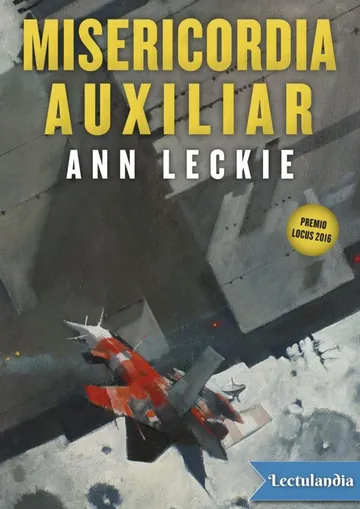 Misericordia auxiliar de Ann Leckie, portada del libro