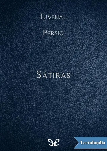 Sátiras de Juvenal, portada del libro