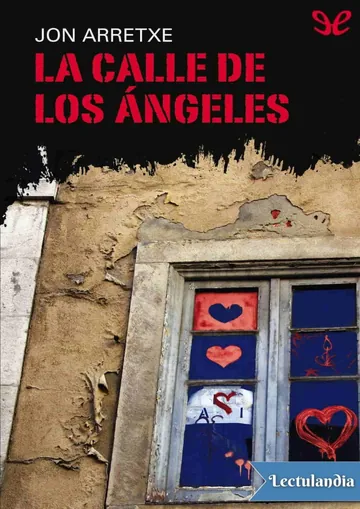 La calle de los ángeles de Jon Arretxe Pérez, portada del libro