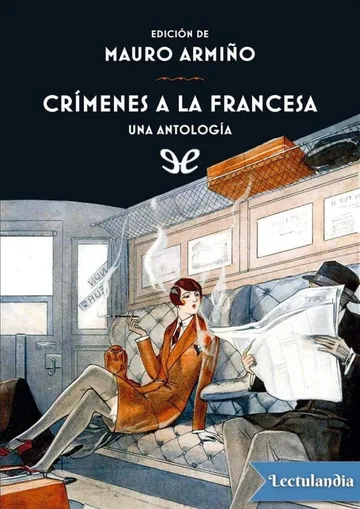 Crímenes a la francesa de AA. VV., portada del libro
