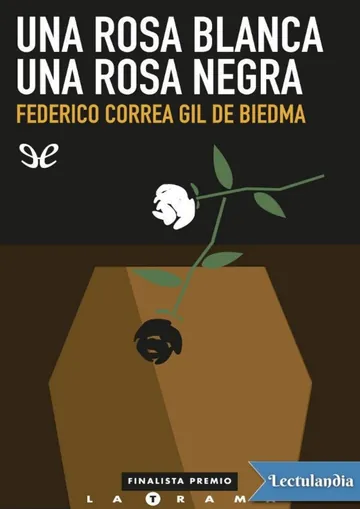 Una rosa blanca, una rosa negra de Federico Correa Gil de Biedma, portada del libro
