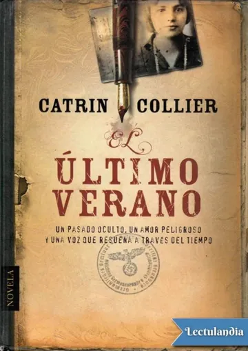 El último verano de Catrin Collier, portada del libro
