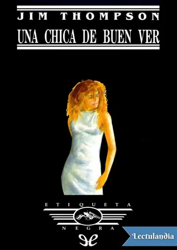 Una chica de buen ver de Jim Thompson, portada del libro