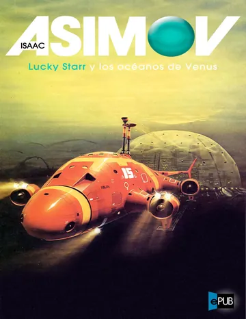 Los Oceanos de Venus de Isaac Asimov, portada del libro