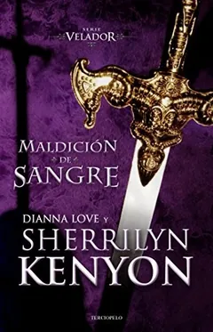 Maldición de Sangre de Sherrilyn Kenyon, portada del libro