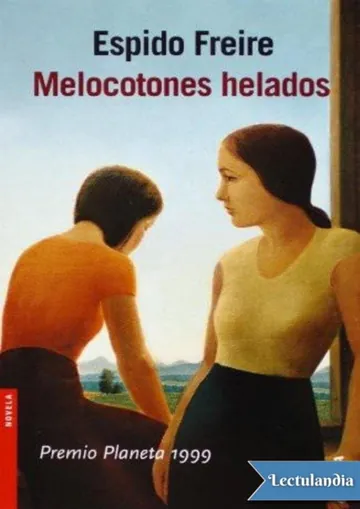 Melocotones helados de Espido Freire, portada del libro