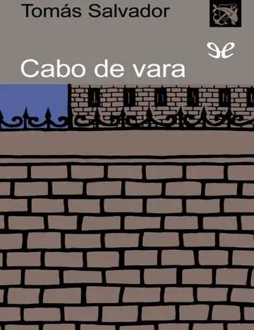 Cabo de vara de Tomás Salvador, portada del libro