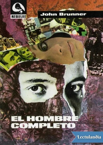 El hombre completo de John Brunner, portada del libro
