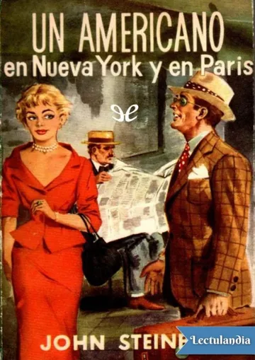 Un americano en Nueva York y en París de John Steinbeck, portada del libro