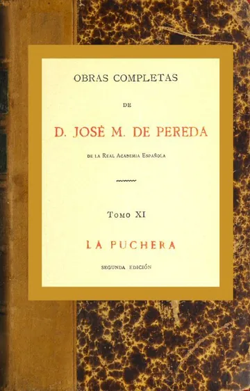 La puchera de José María de Pereda, portada del libro