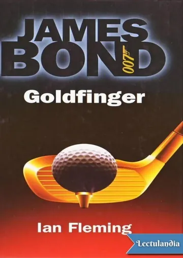 Goldfinger de Ian Fleming, portada del libro