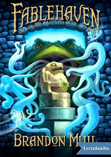 Fablehaven 2 - La ascensión del lucero de la tarde de Brandon Mull, portada del libro