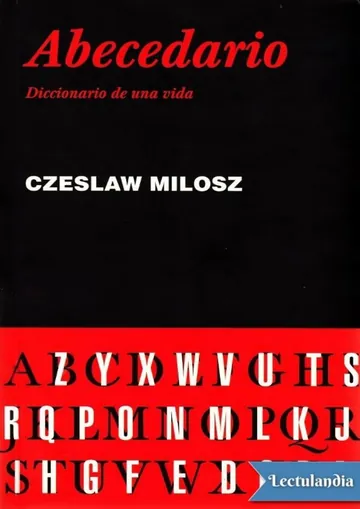 Abecedario de Czeslaw Milosz, portada del libro