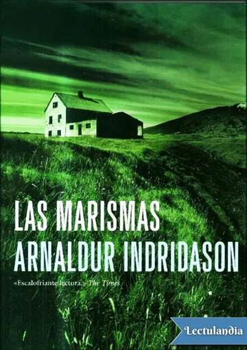 Las Marismas de Arnaldur Indridason, portada del libro