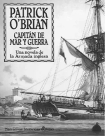 Capitan De Mar Y Guerra de Patrick O'Brian, portada del libro