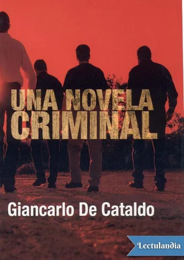 Una novela criminal de Giancarlo De Cataldo, portada del libro