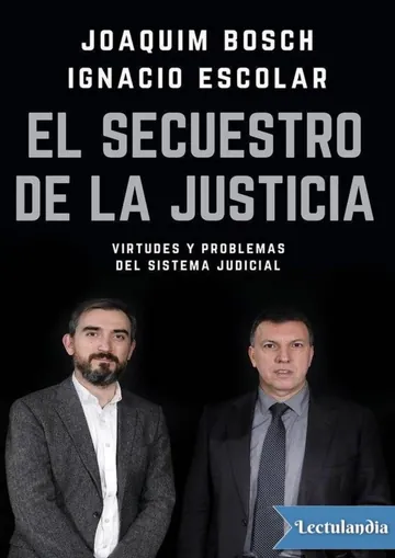 El secuestro de la justicia de Joaquim Bosch, portada del libro