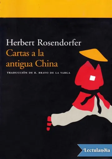 Cartas a la antigua China de Herbert Rosendorfer, portada del libro