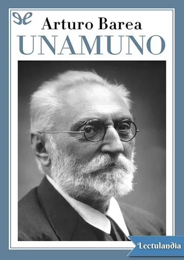 Unamuno de Arturo Barea, portada del libro
