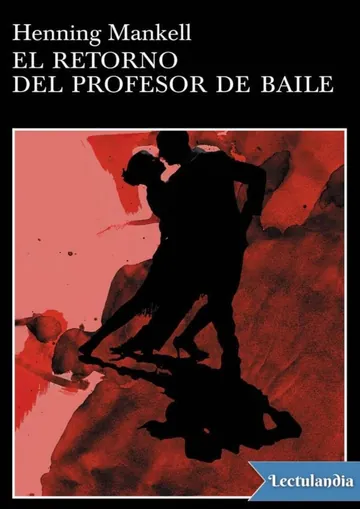 El retorno del profesor de baile de Henning Mankell, portada del libro