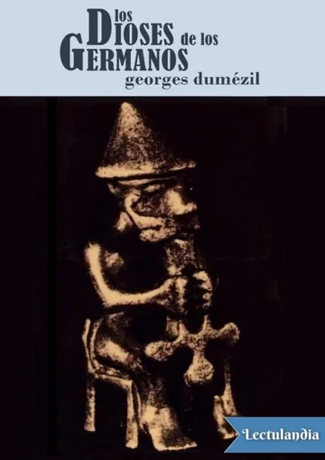 Los dioses de los Germanos de Georges Dumézil, portada del libro