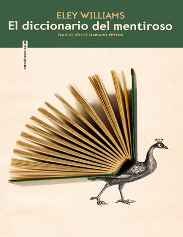El diccionario del mentiroso de Eley Williams, portada del libro