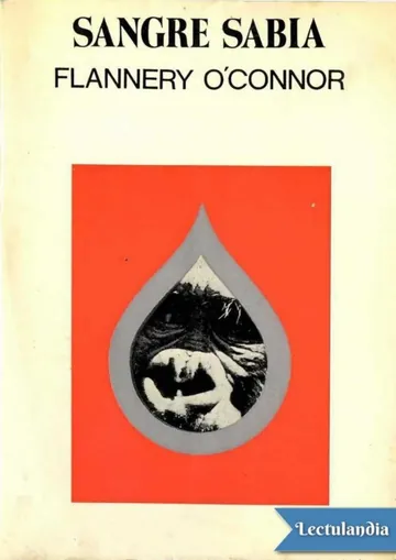 Sangre sabia de Flannery O’Connor, portada del libro