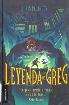 La leyenda de Greg de Chris Rylander, portada del libro