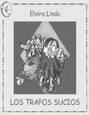 Manolito Gafotas 4 - Los trapos sucios de Elvira Lindo, portada del libro