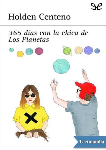 365 días con la chica de Los Planetas de Holden Centeno, portada del libro
