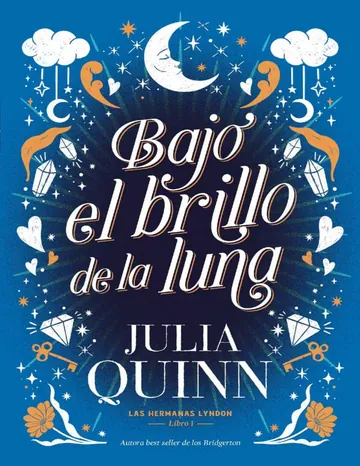Bajo el brillo de la luna (Las herm de Julia Quinn, portada del libro